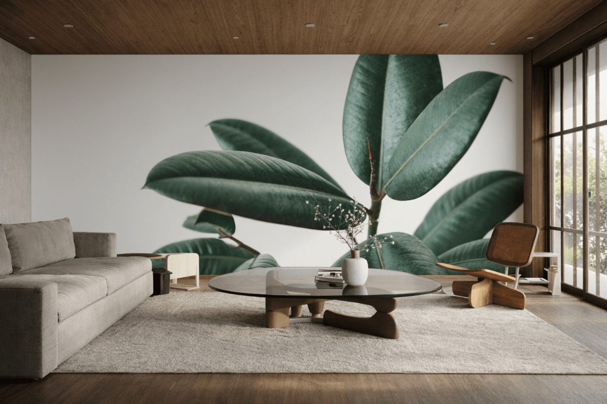 Porcelain Leaf Tapestry