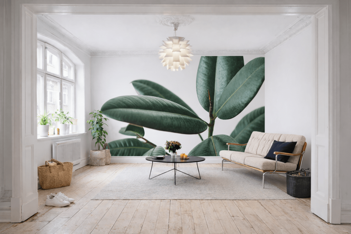Porcelain Leaf Tapestry