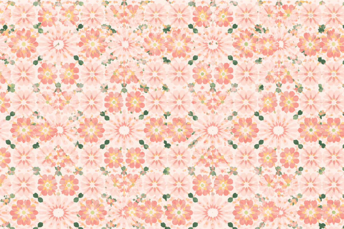 Floral Triad Pattern