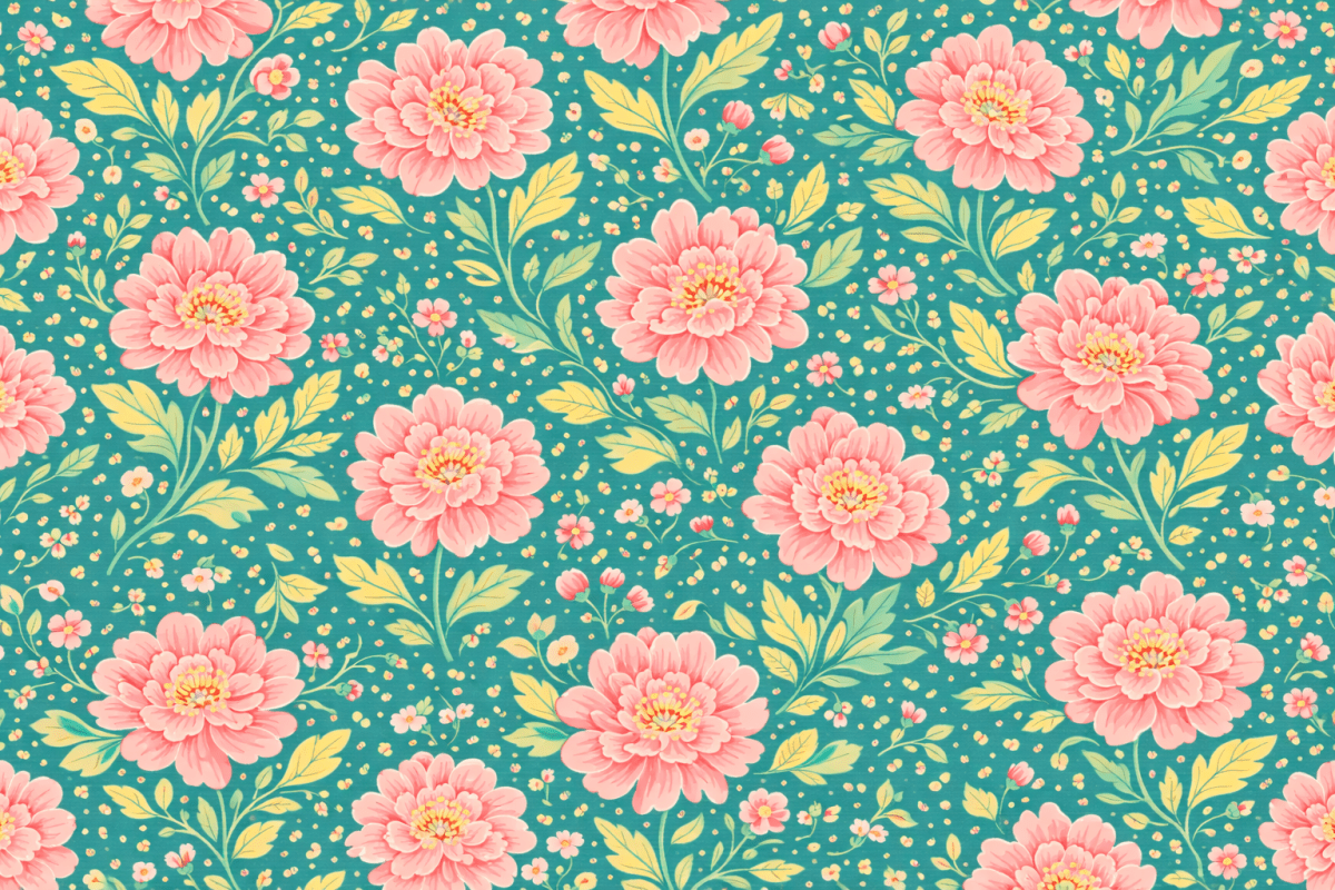 Coral Petal Mosaic