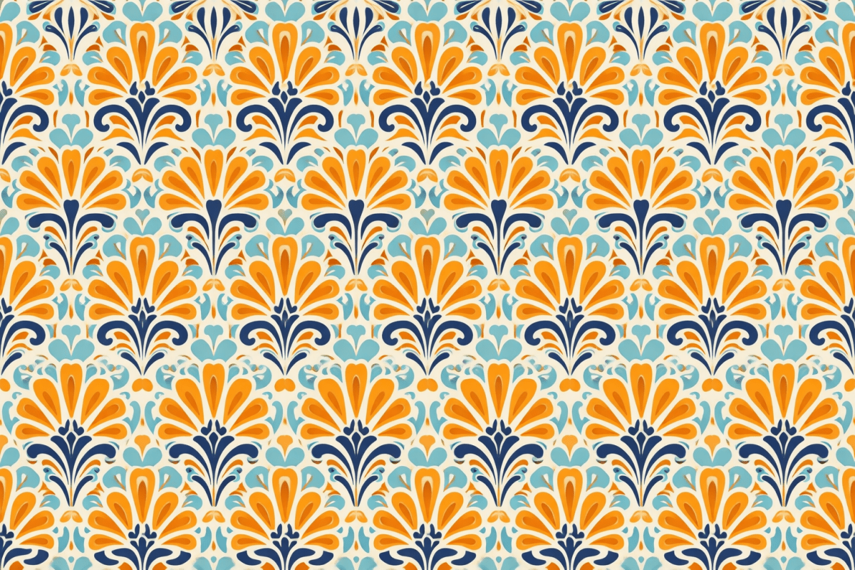 Flame Petal Mosaic