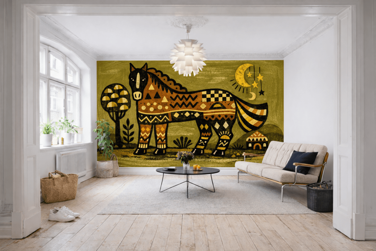 Patterned Equine