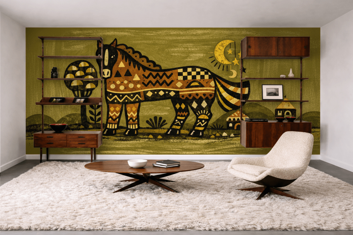 Patterned Equine