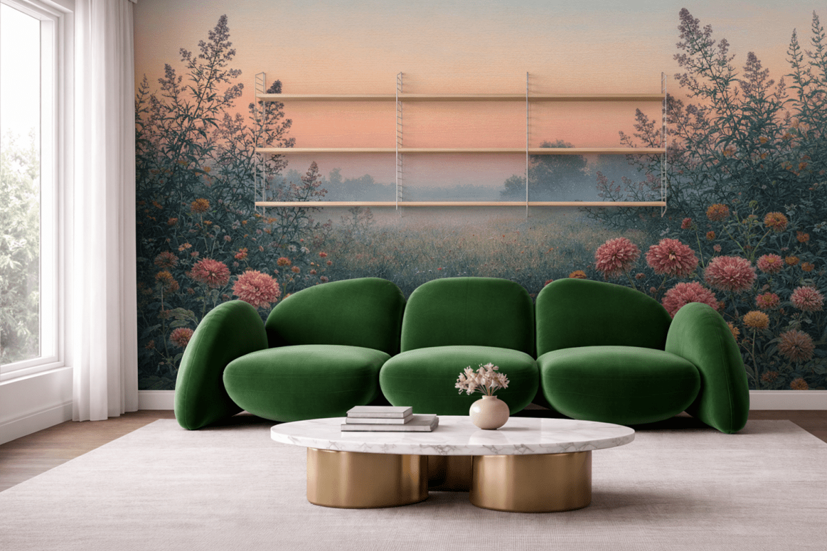 Shaded Blossom Mosaic