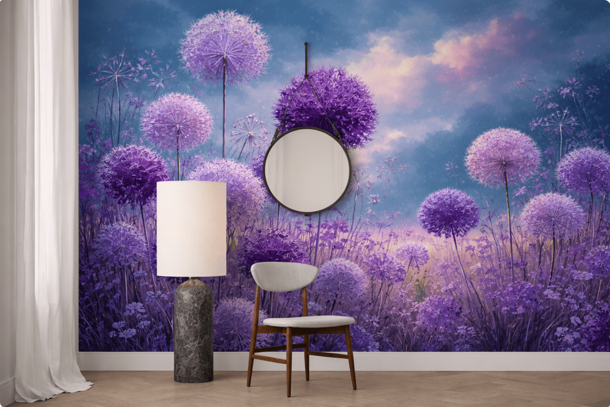 Violet Sphere Garden