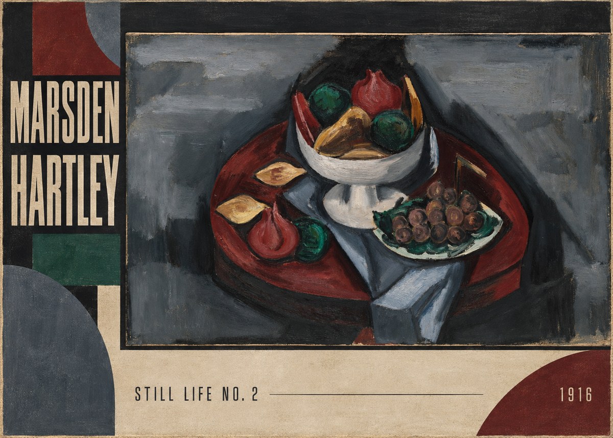 Marsden Hartley Still Life No. 2 No2 - Plakat
