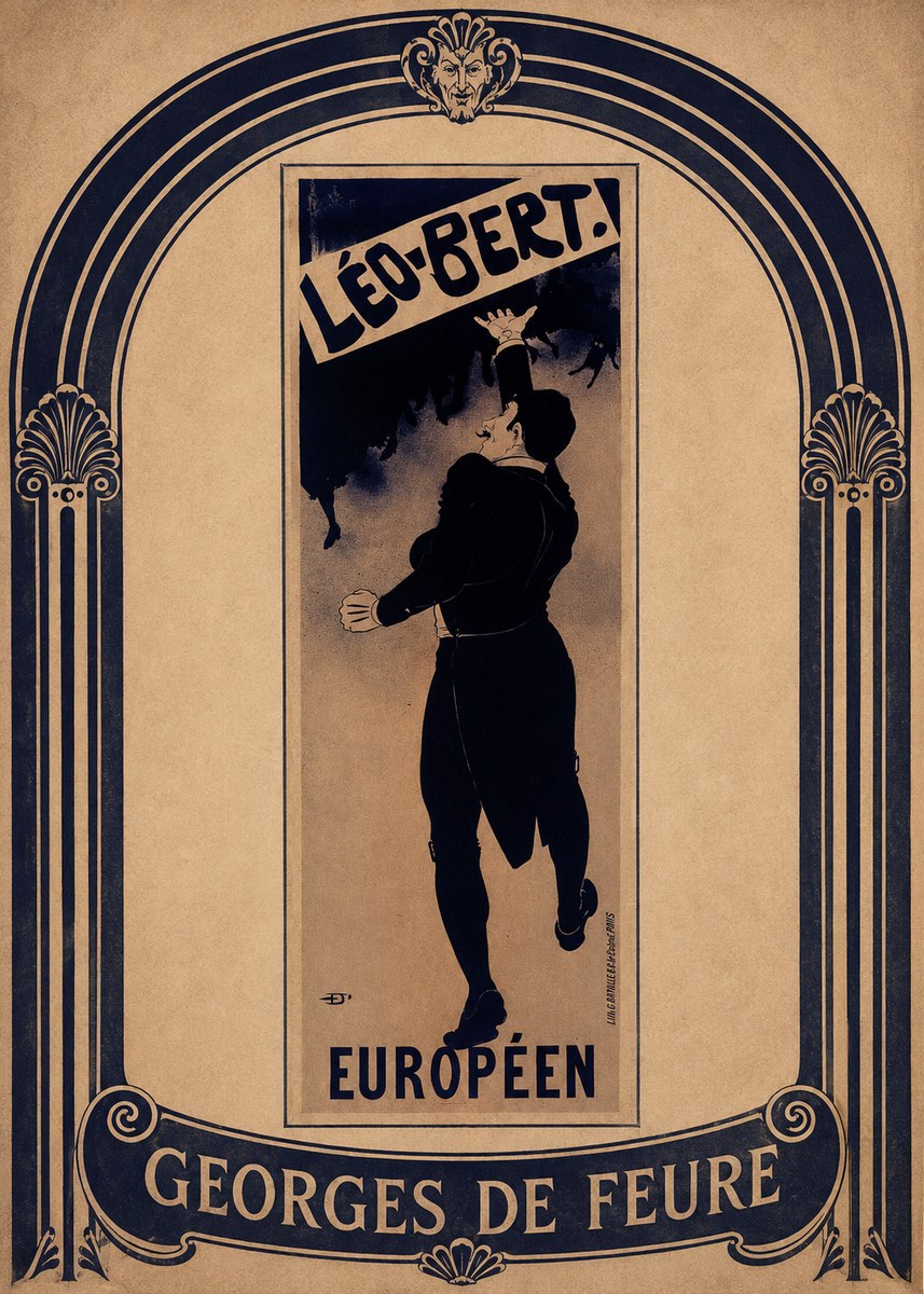 Georges de Feure Léo-bert! I No6 - Plakat