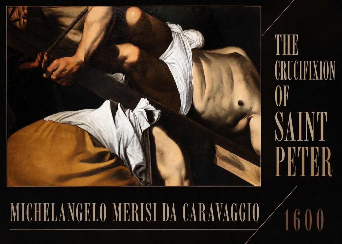 Michelangelo Merisi da Caravaggio The Crucifixion of Saint Peter I No5 - Plakat