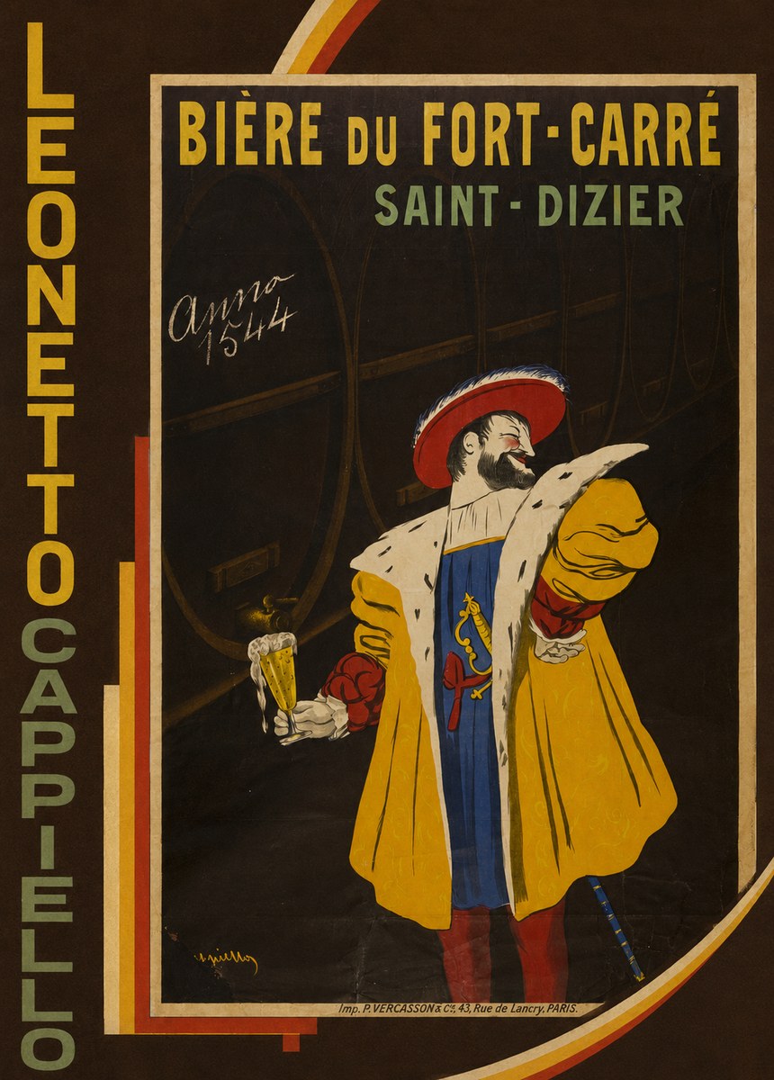 Leonetto Cappiello Bière Du Fort-carré Saint-dizier No2 - Plakat