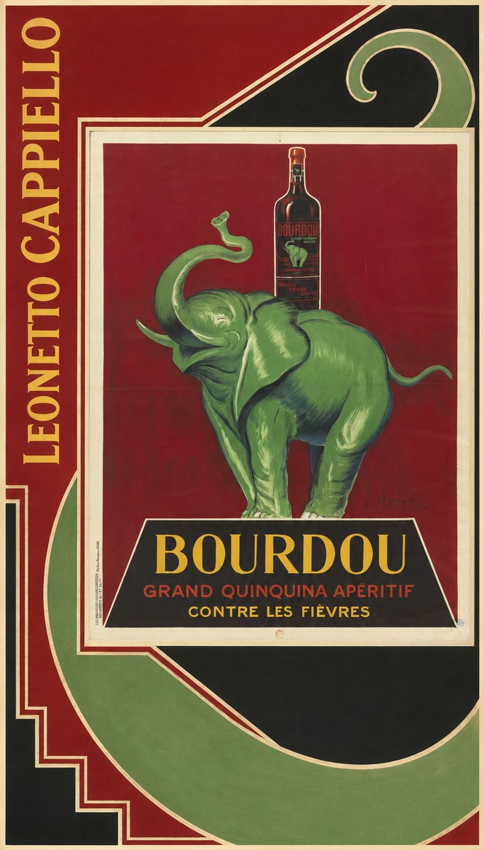 Leonetto Cappiello Bourdou No2 - Plakat