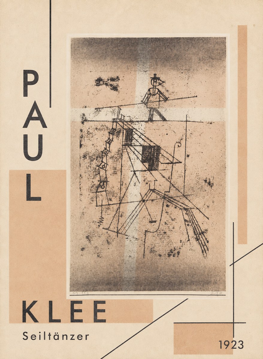 Paul Klee Seiltänzer II No2 - Plakat