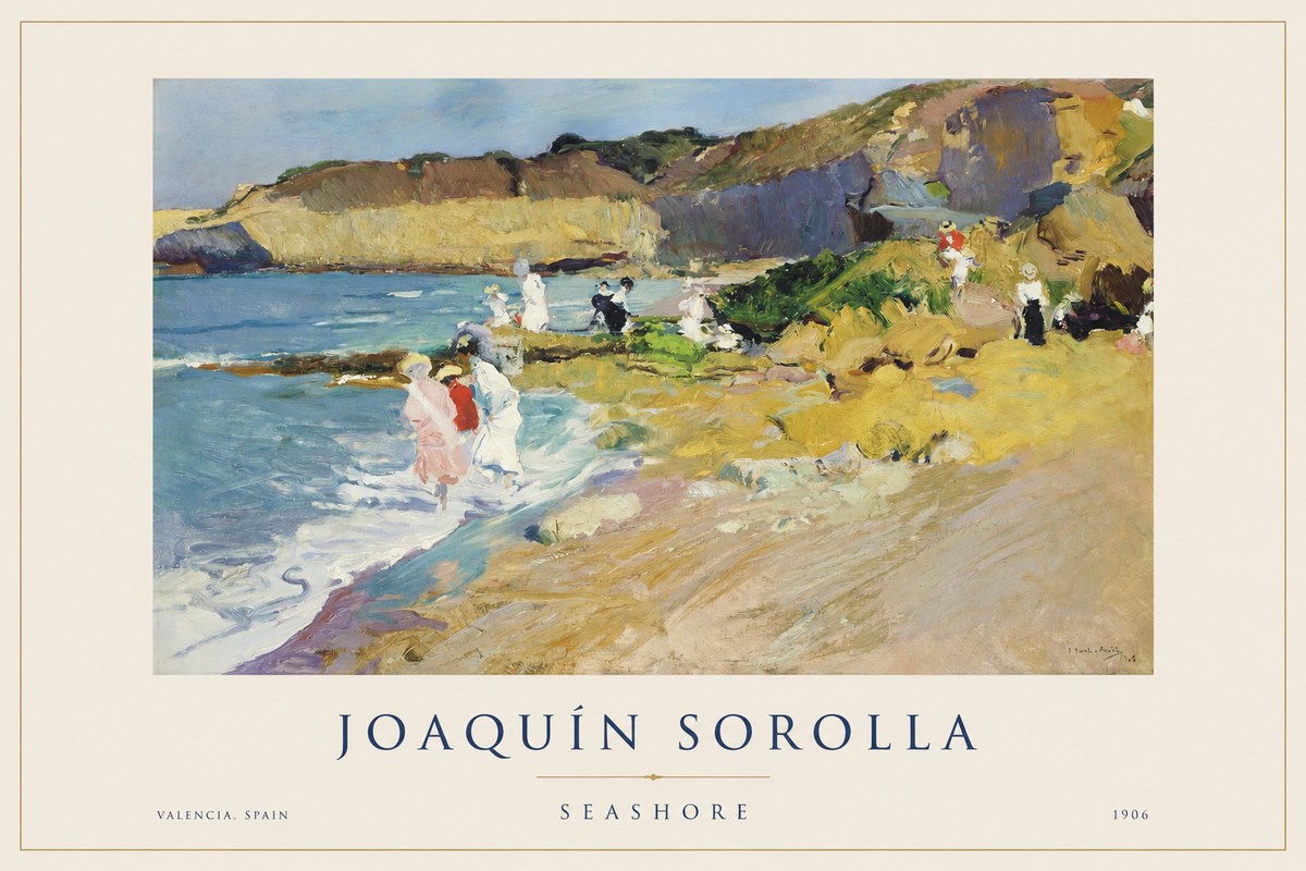 Sorolla Seashore No1 - Plakat