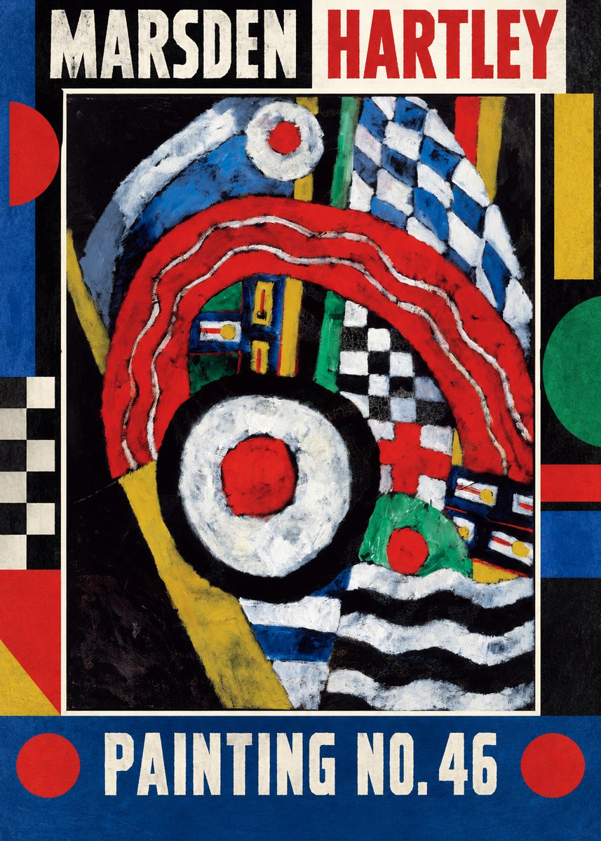 Marsden Hartley Painting No. 46 No1 - Plakat