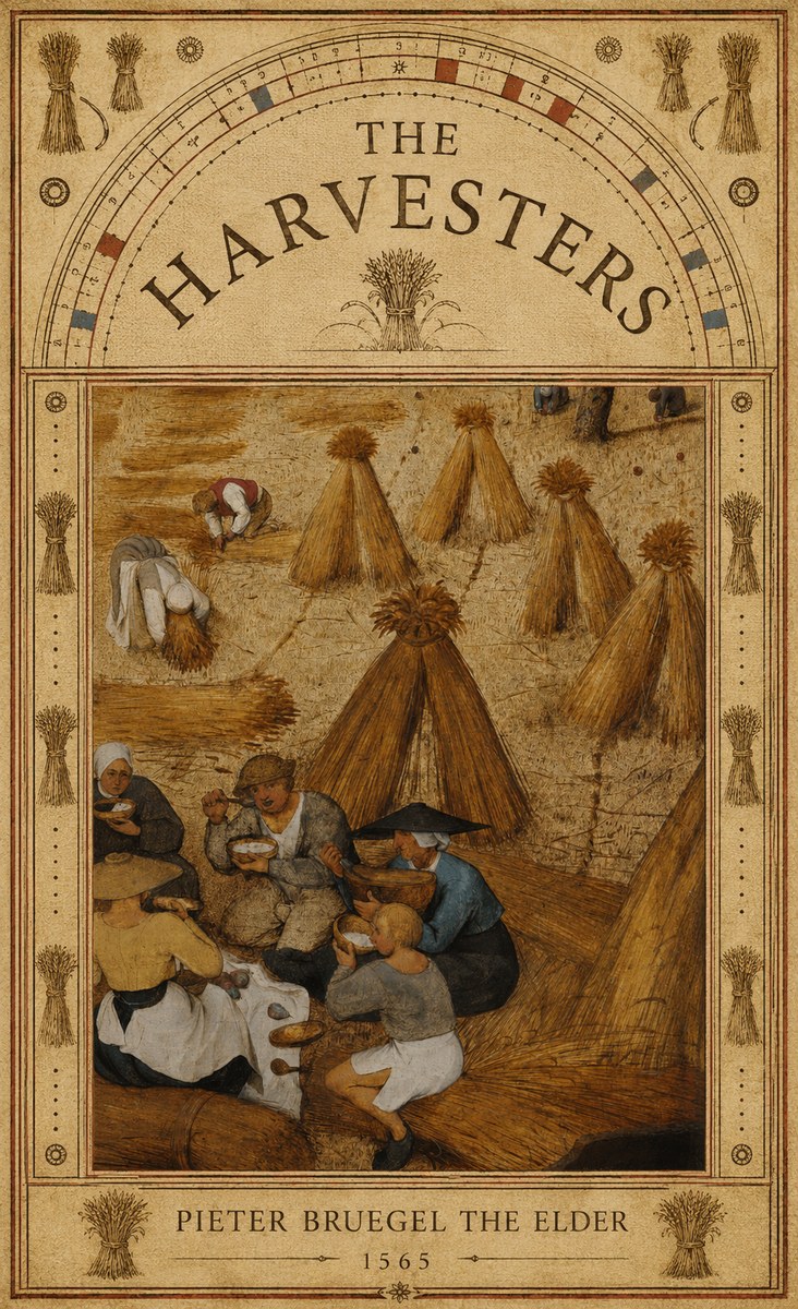 Pieter Bruegel The Harvesters I No3 - Plakat
