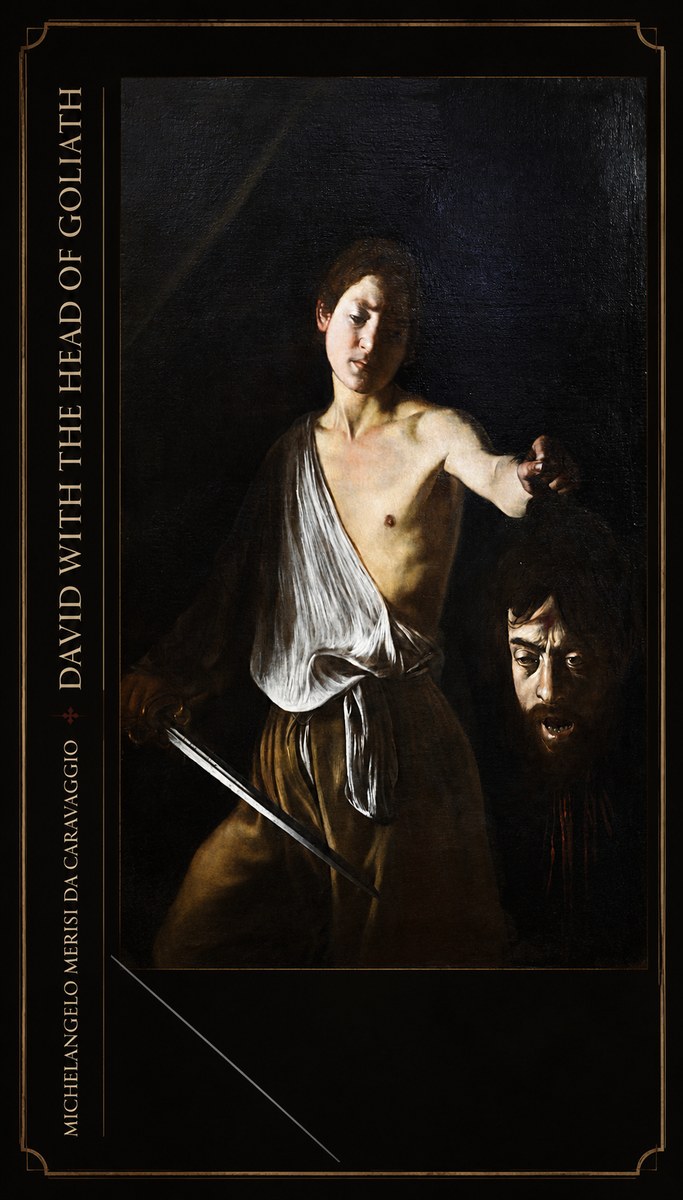 Michelangelo Merisi da Caravaggio David with the Head of Goliath II No3 - Plakat