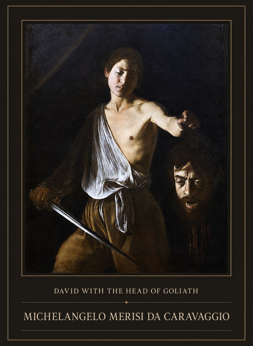 Michelangelo Merisi da Caravaggio David with the Head of Goliath II No4 - Plakat