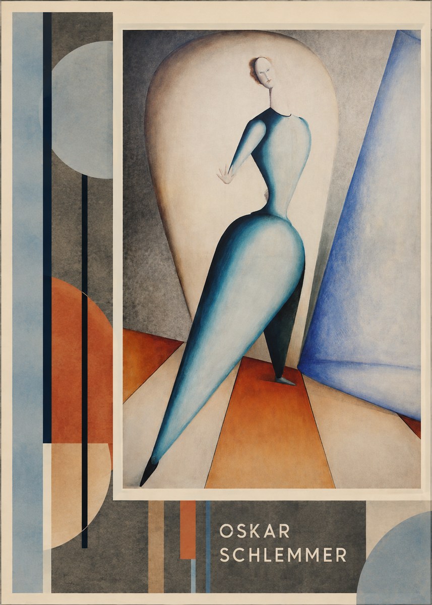 Oskar Schlemmer Oskar Schlemmer No2 - Plakat