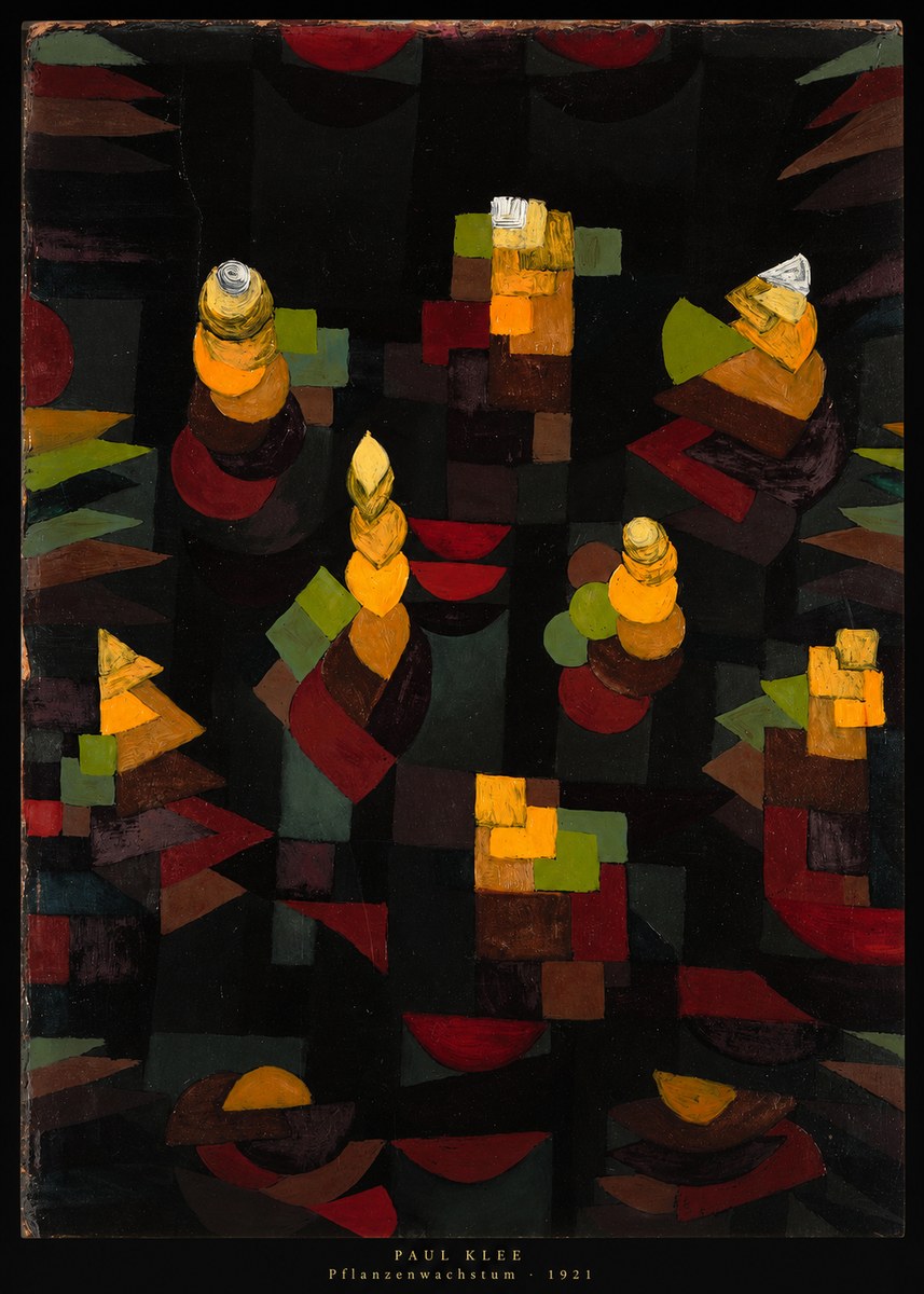 Paul Klee Pflanzenwachstum No6 - Plakat
