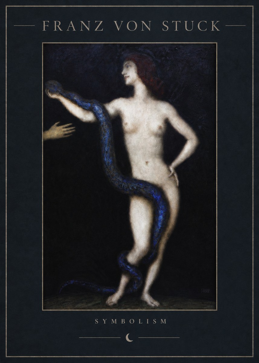 Franz von Stuck Sin No6 - Plakat