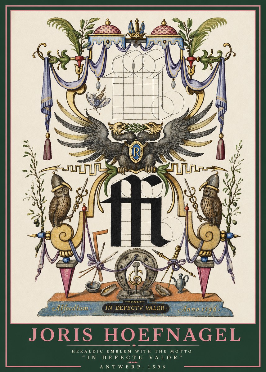 Joris Hoefnagel In Defect There Is Strength No4 - Plakat