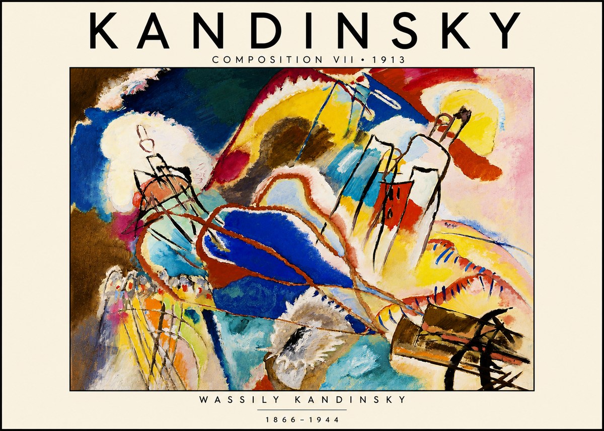 Kandinsky Composition Vii I No4 - Plakat