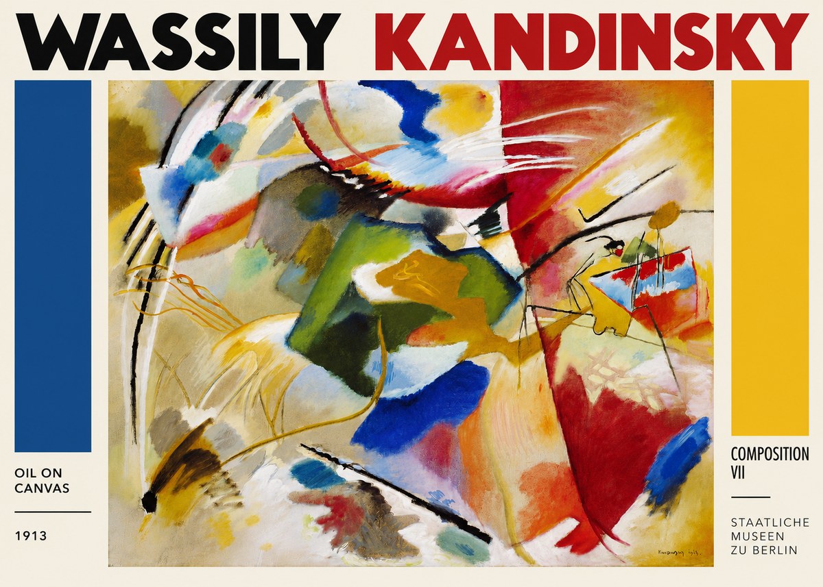 Kandinsky Composition Vii II No4 - Plakat