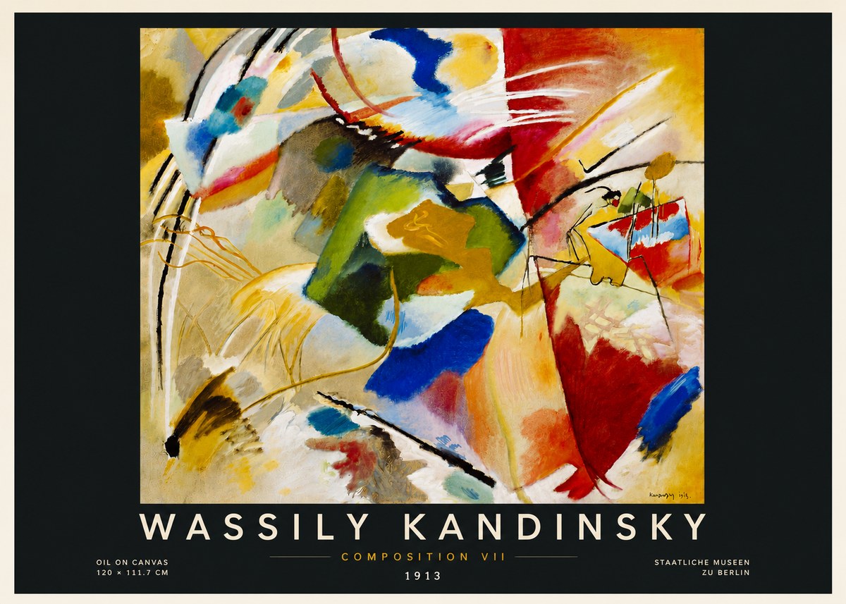 Kandinsky Composition Vii II No6 - Plakat