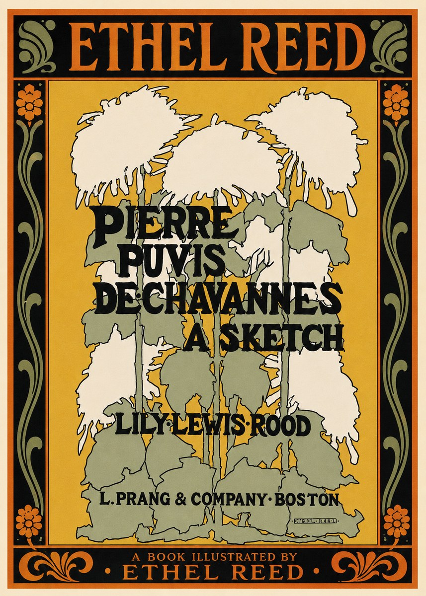 Ethel Reed Pierre Puvis De Chavannes a Sketch No4 - Plakat
