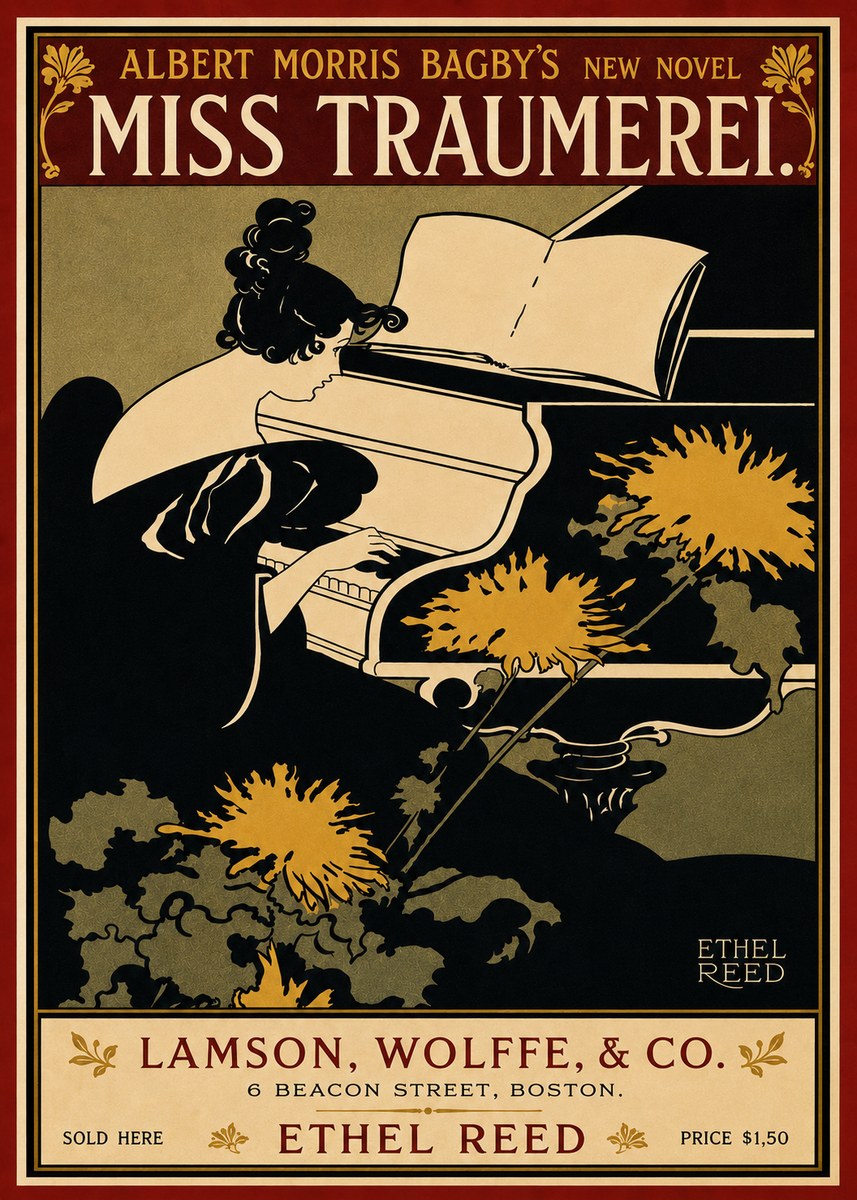 Ethel Reed Miss Traumerei. No6 - Plakat