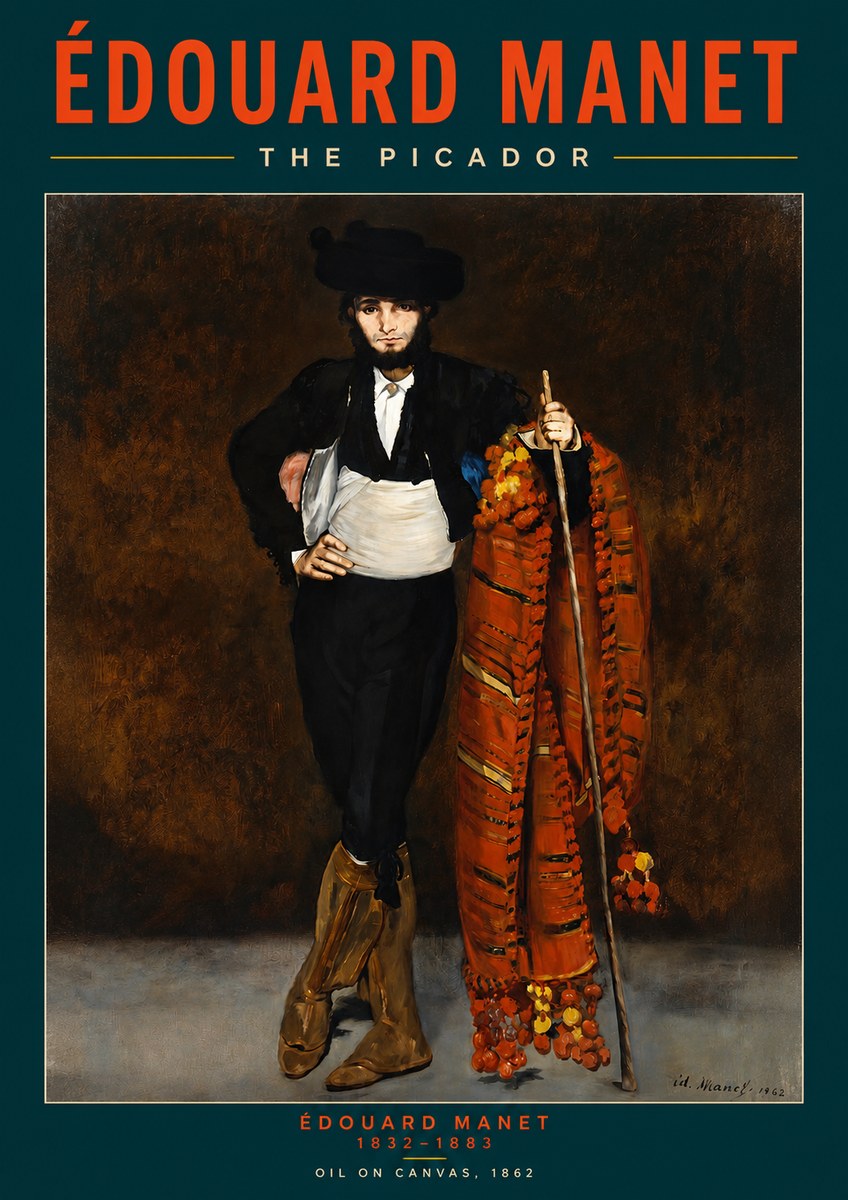 Édouard Manet The Picador No2 - Plakat