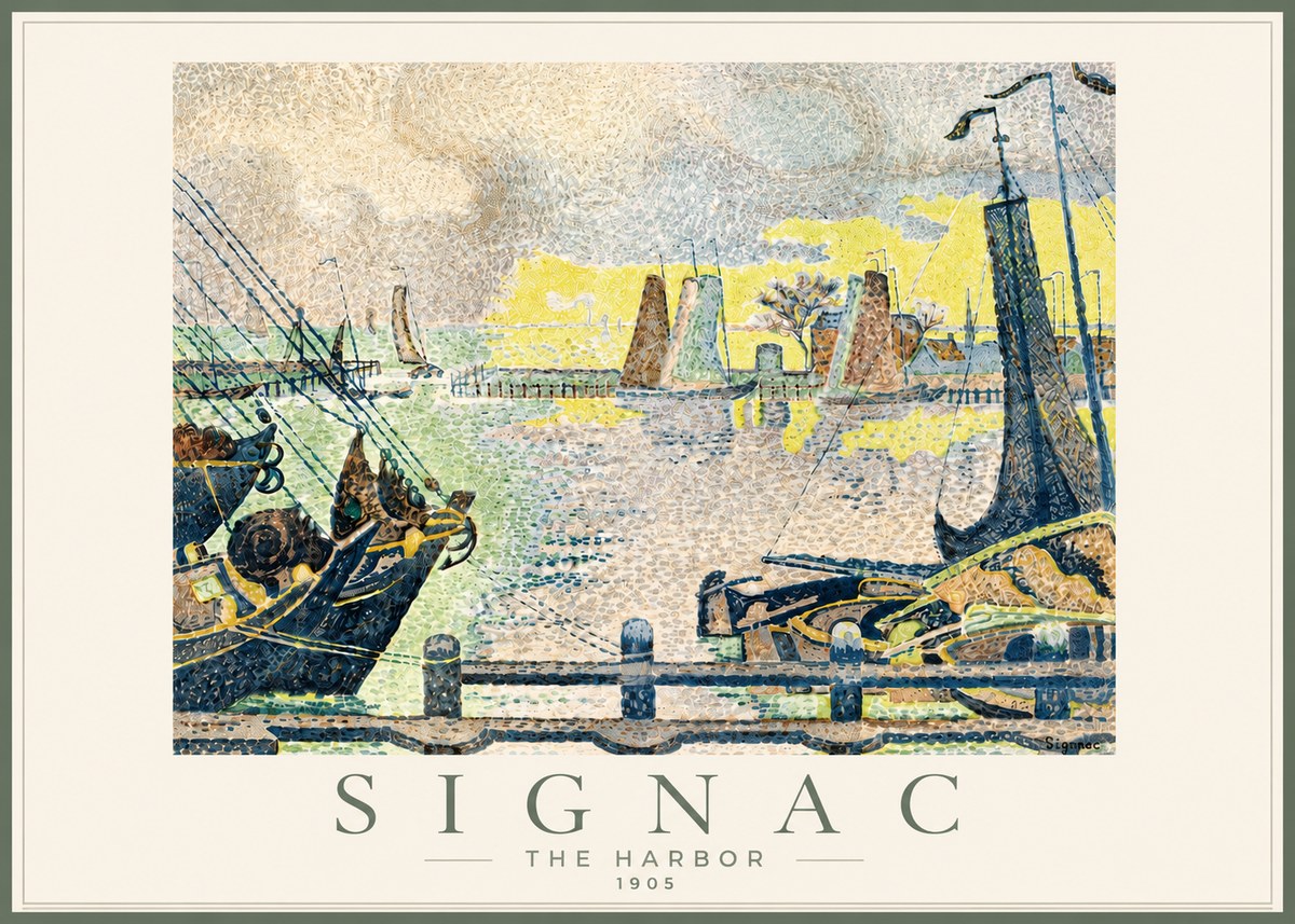 Signac The Harbor III No4 - Plakat