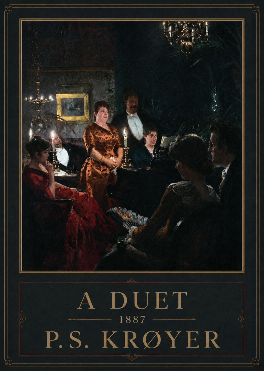 P.S. Krøyer A Duet No1 - Plakat
