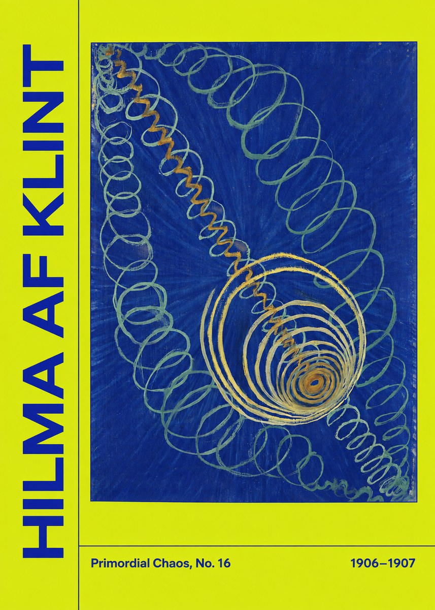 Hilma af Klint Primordial Chaos, No. 16 No2 - Plakat