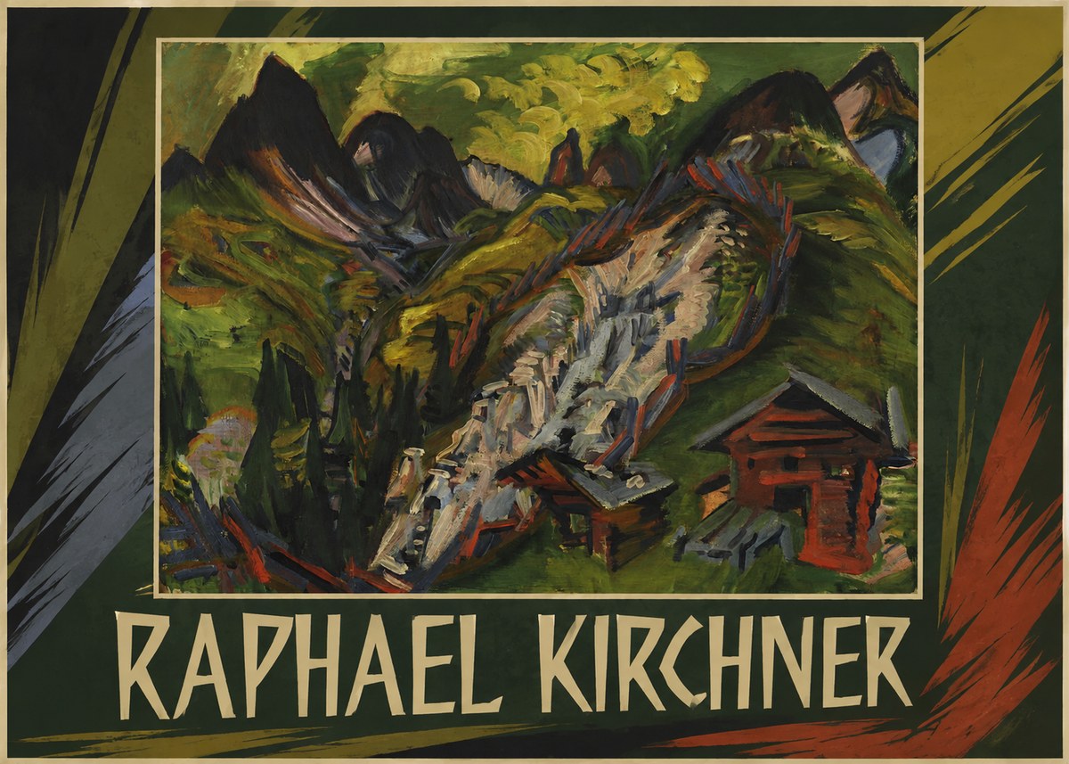 Raphael Kirchner Mountain Landscape I No1 - Plakat
