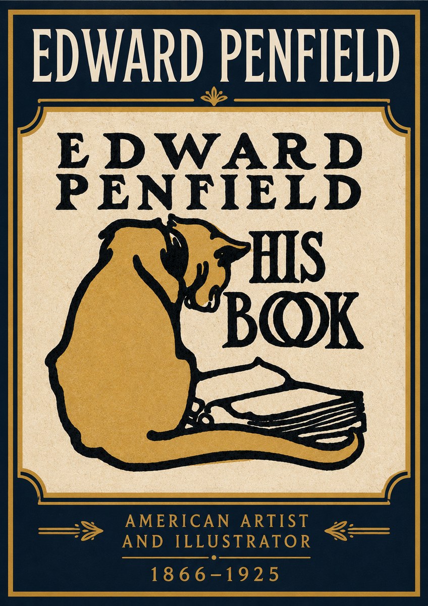 Edward Penfield His Book No3 - Plakat