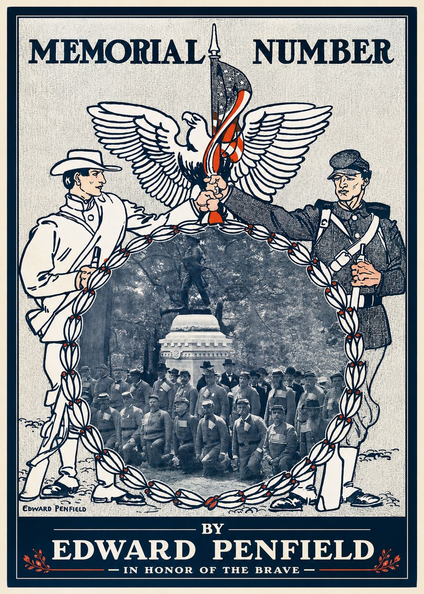 Edward Penfield Memorial Number No1 - Plakat