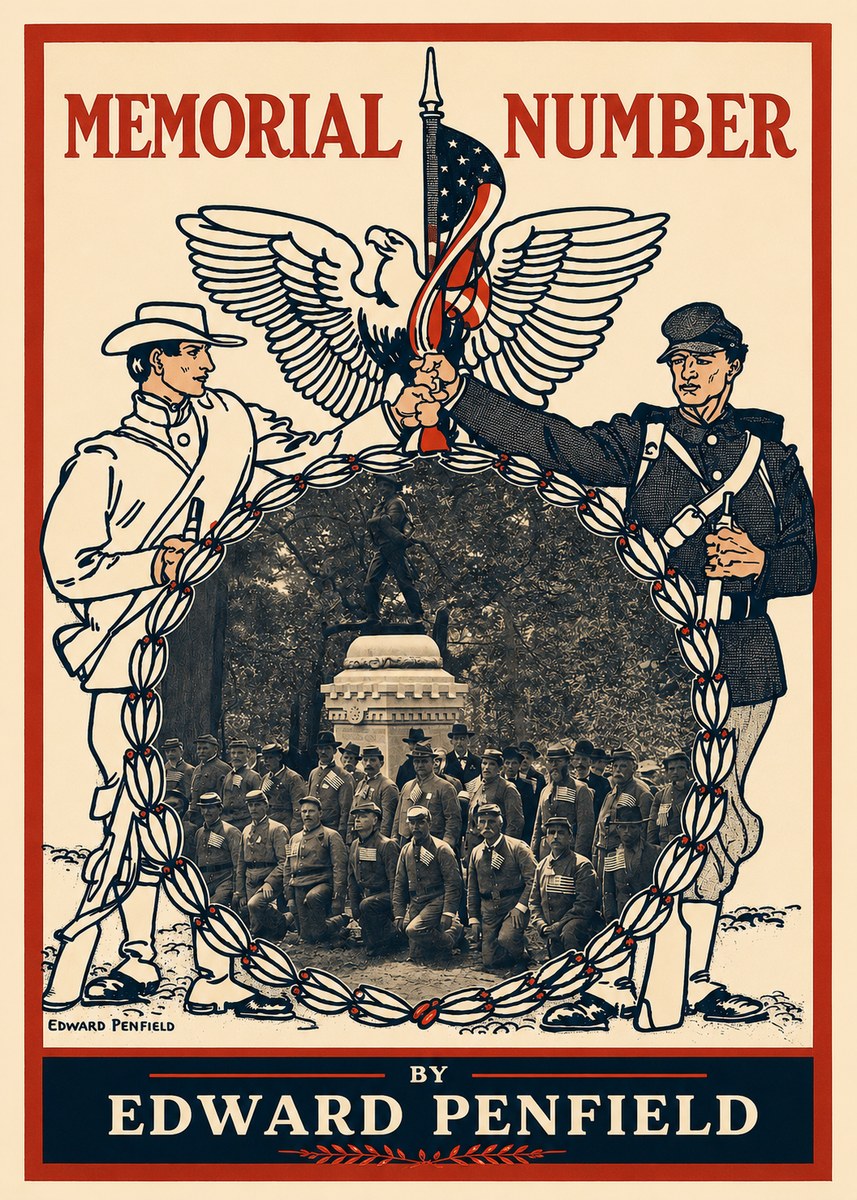 Edward Penfield Memorial Number No2 - Plakat