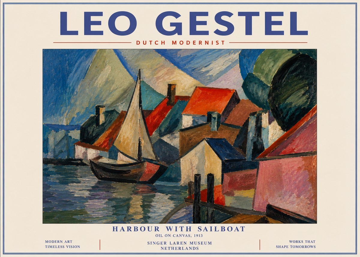Leo Gestel The Quiet Moment No3 - Plakat