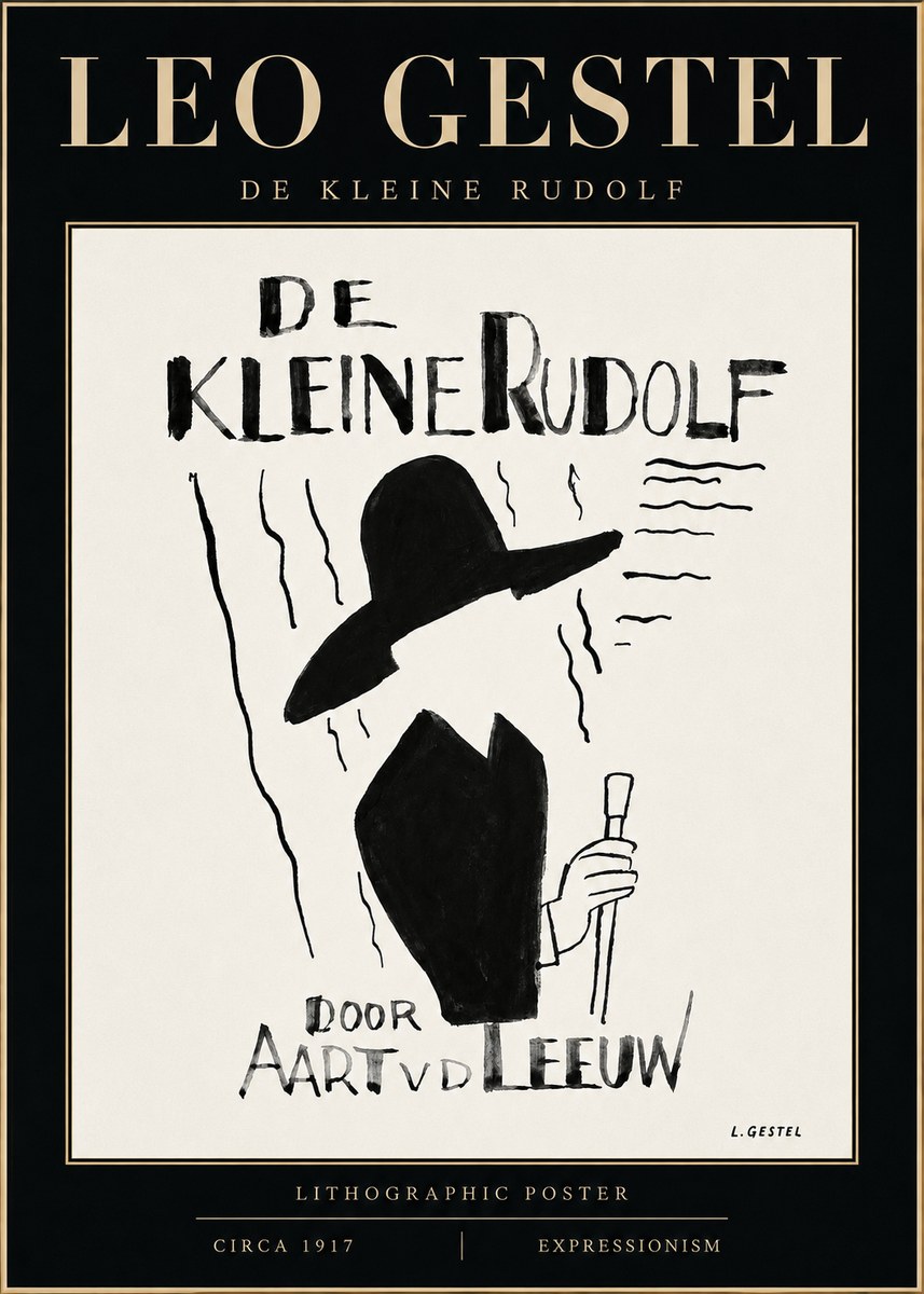 Leo Gestel De Kleine Rudolf No2 - Plakat