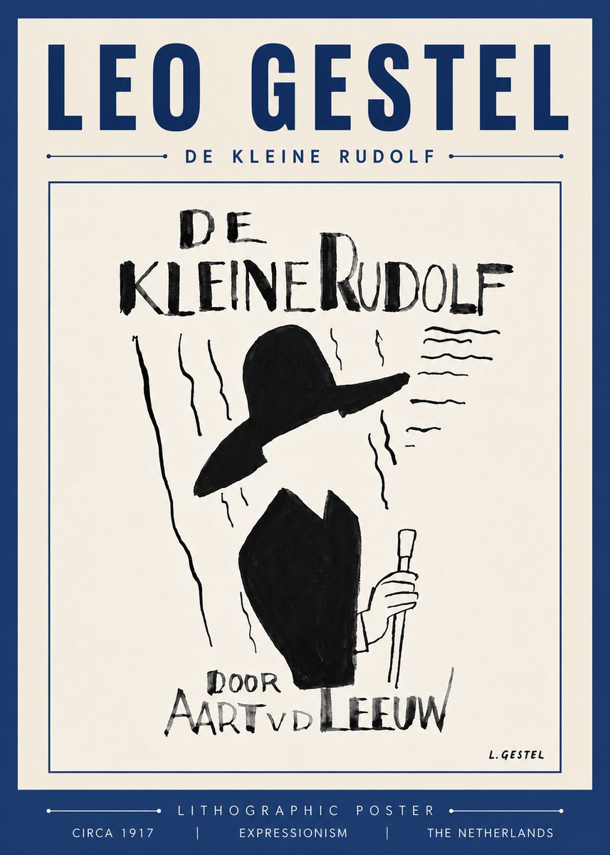 Leo Gestel De Kleine Rudolf No5 - Plakat