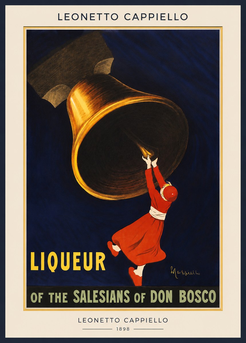 Leonetto Cappiello Liqueur of the Salesians of Don Bosco No1 - Plakat