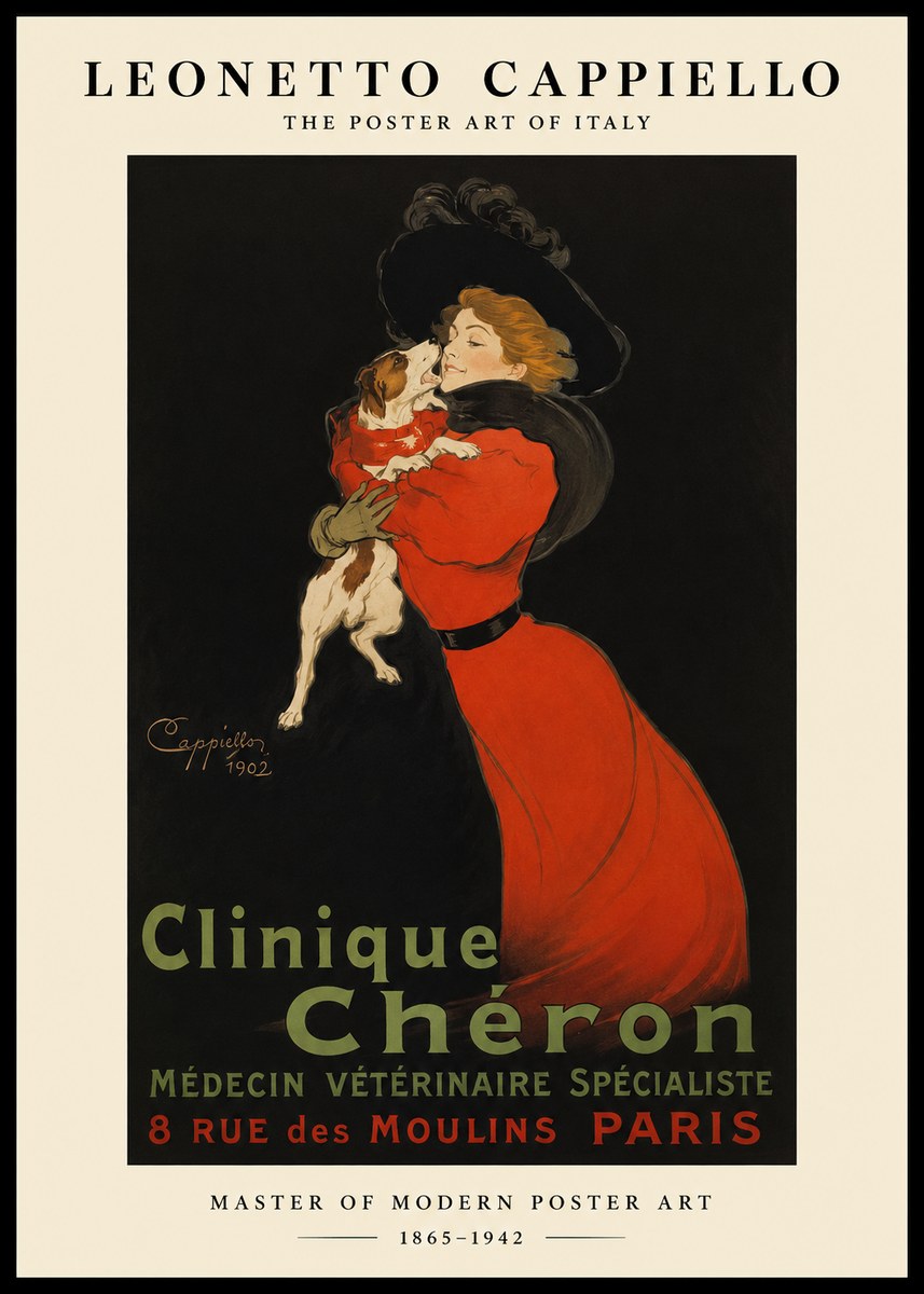 Leonetto Cappiello Clinique Chéron No1 - Plakat