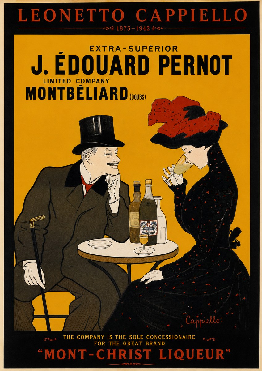 Leonetto Cappiello J. Édouard Pernot No4 - Plakat