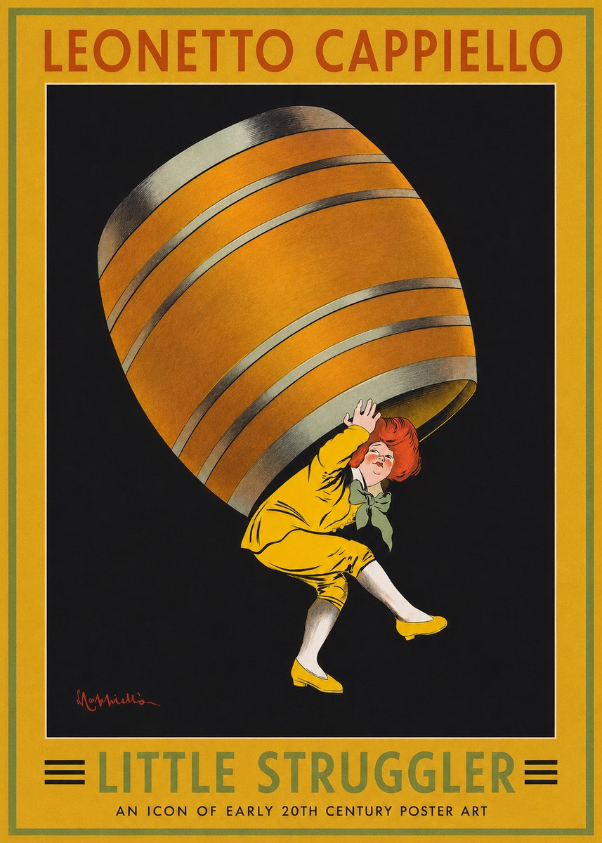 Leonetto Cappiello Little Struggler No2 - Plakat