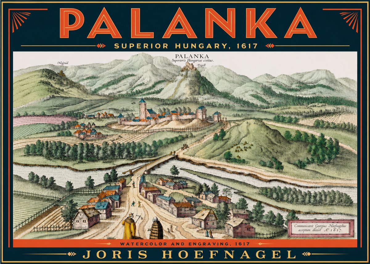 Joris Hoefnagel Palanka, Superior Hungary No5 - Plakat
