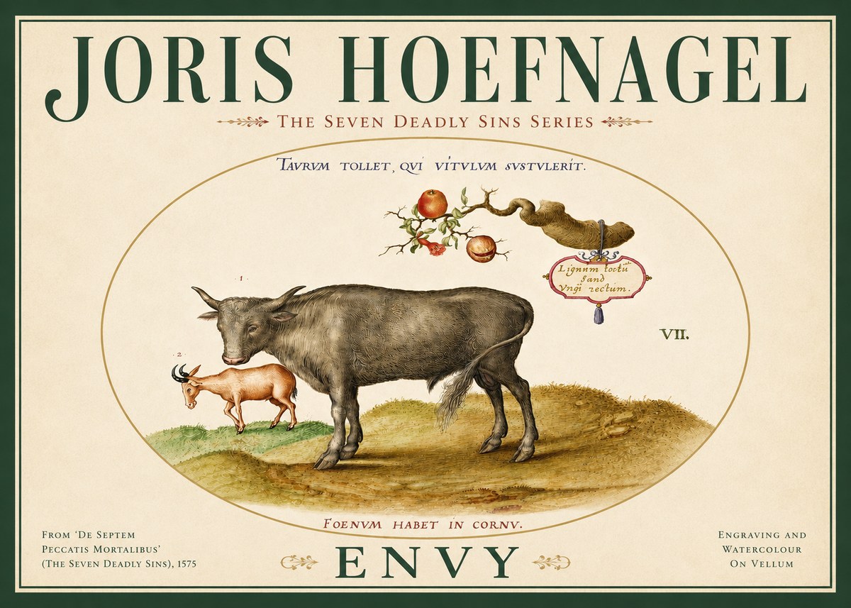 Joris Hoefnagel Envy No5 - Plakat
