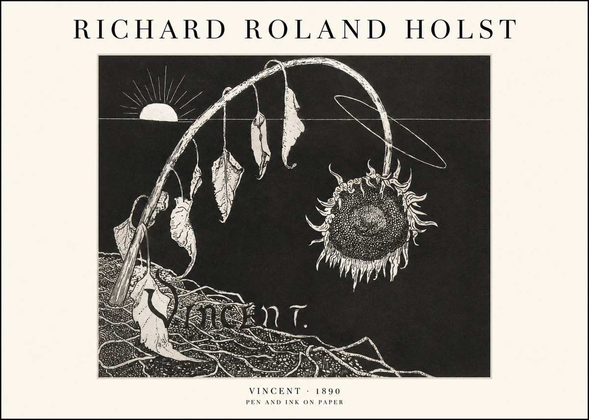 Richard Roland Holst Vincent No1 - Plakat