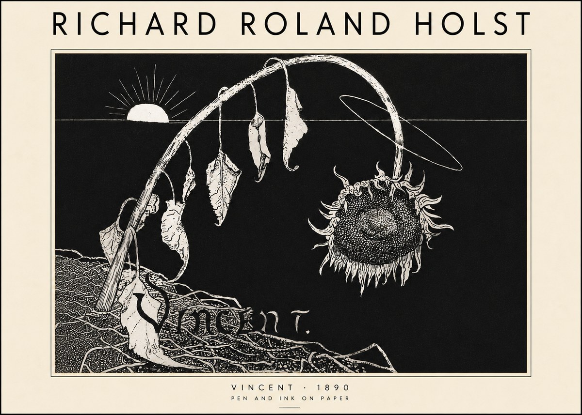 Richard Roland Holst Vincent No5 - Plakat