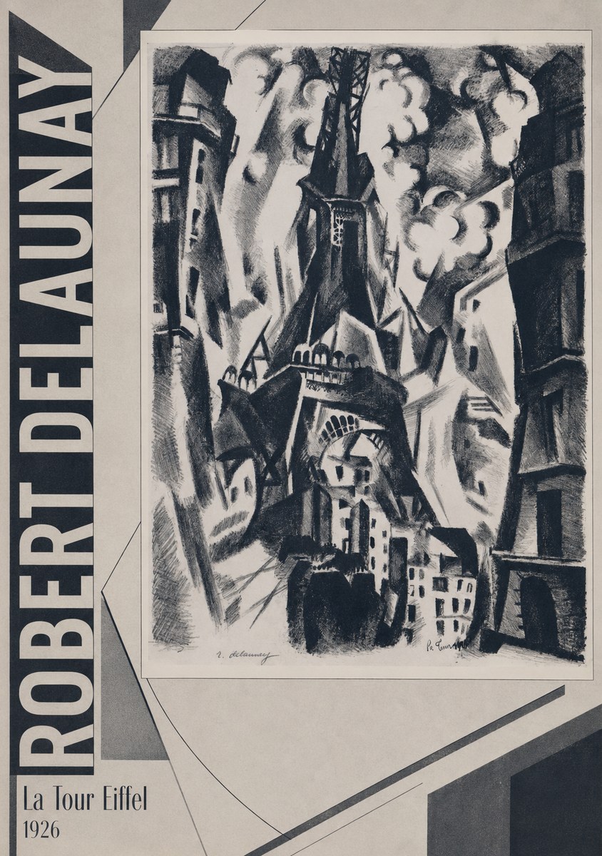 Robert Delaunay La Tour Eiffel No2 - Plakat