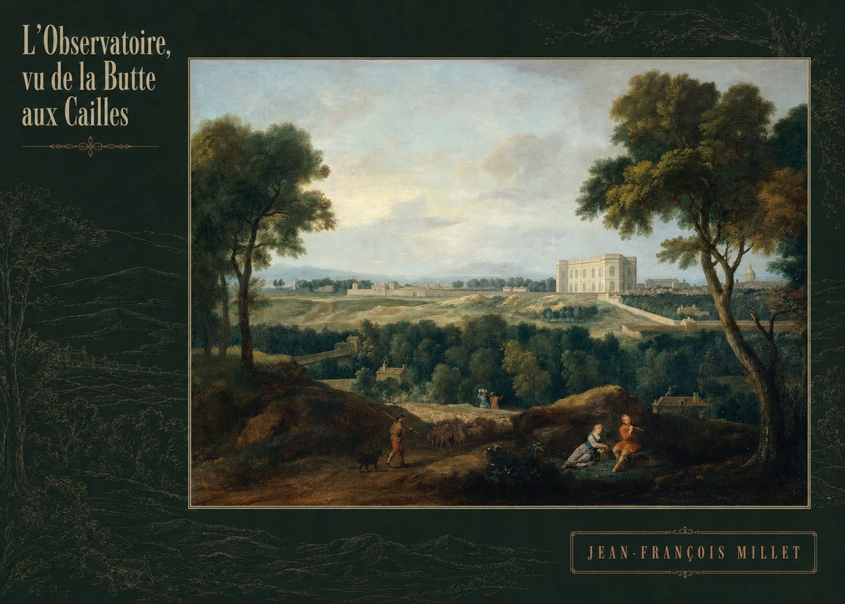 Jean-François Millet L'observatoire, Vu De La Butte Aux Cailles No6 - Plakat